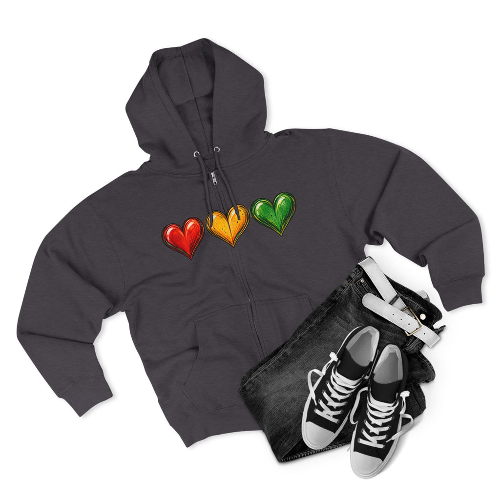 ALL HEART • NO ANCHOR Zip Hoodie