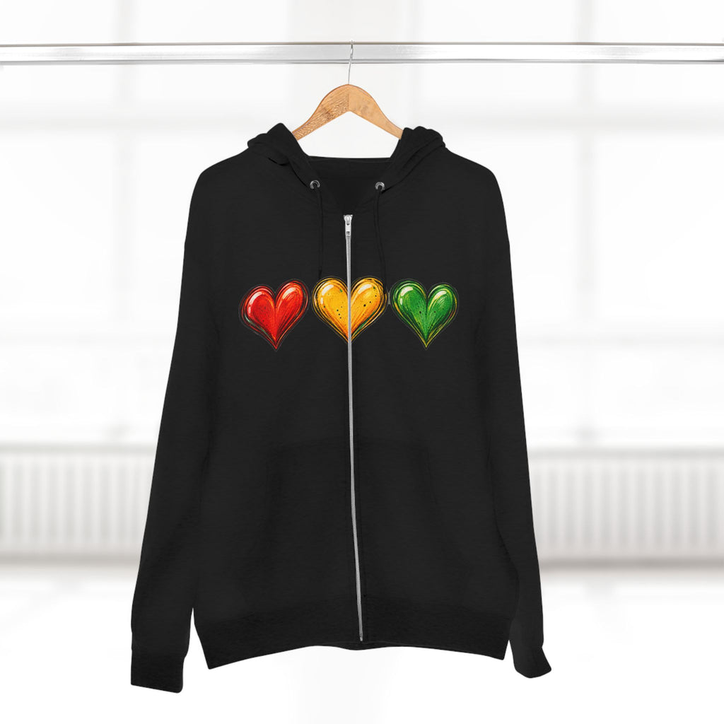 ALL HEART • NO ANCHOR Zip Hoodie