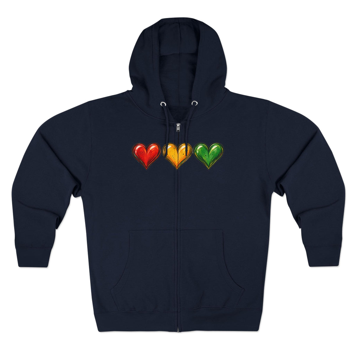 ALL HEART • NO ANCHOR Zip Hoodie