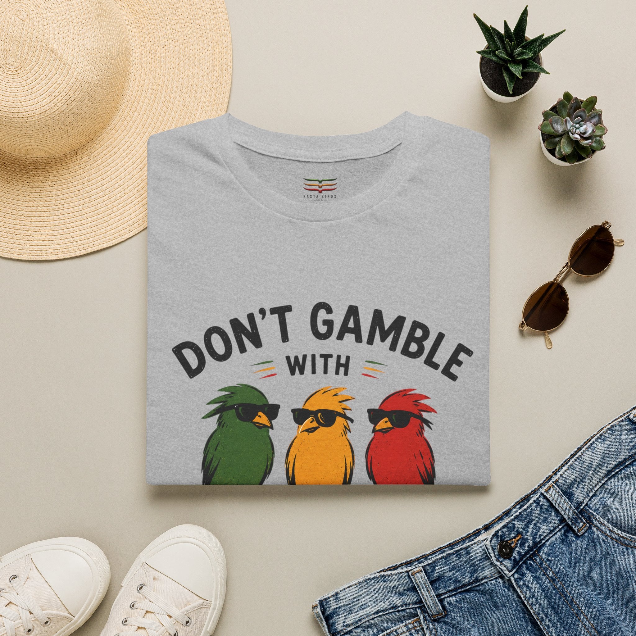 DONT GAMBLE WITH VIBES TEE