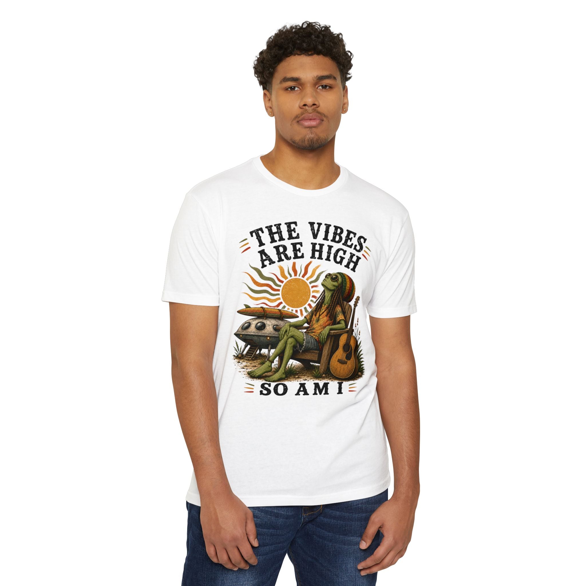 The Vibes are High Alien Tee