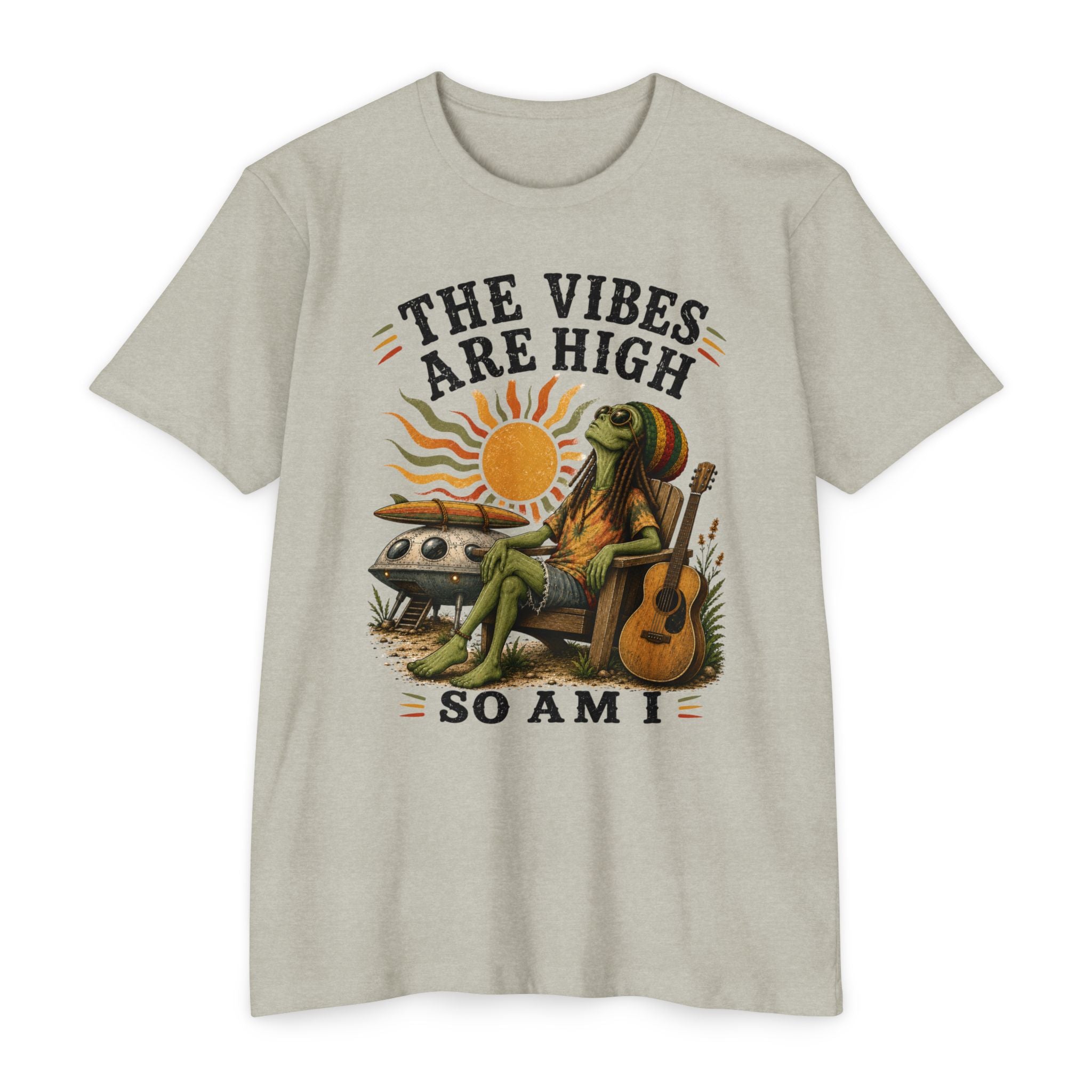 The Vibes are High Alien Tee