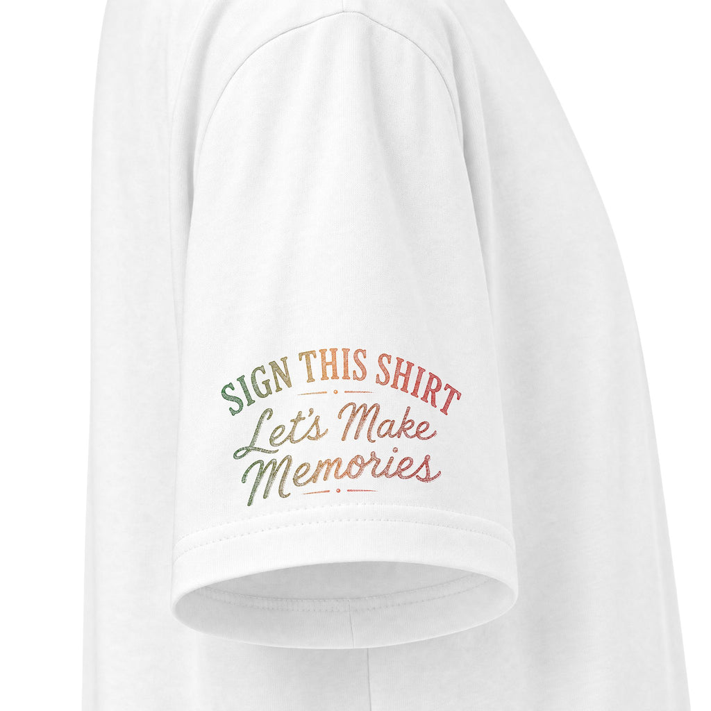Leave Your Mark – Personalized Festival Signature Tee