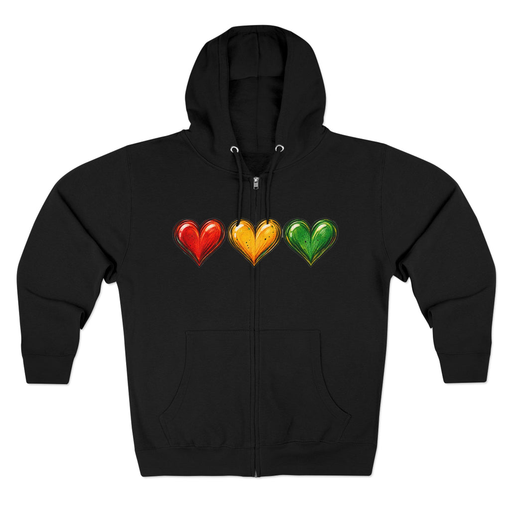 ALL HEART • NO ANCHOR Zip Hoodie