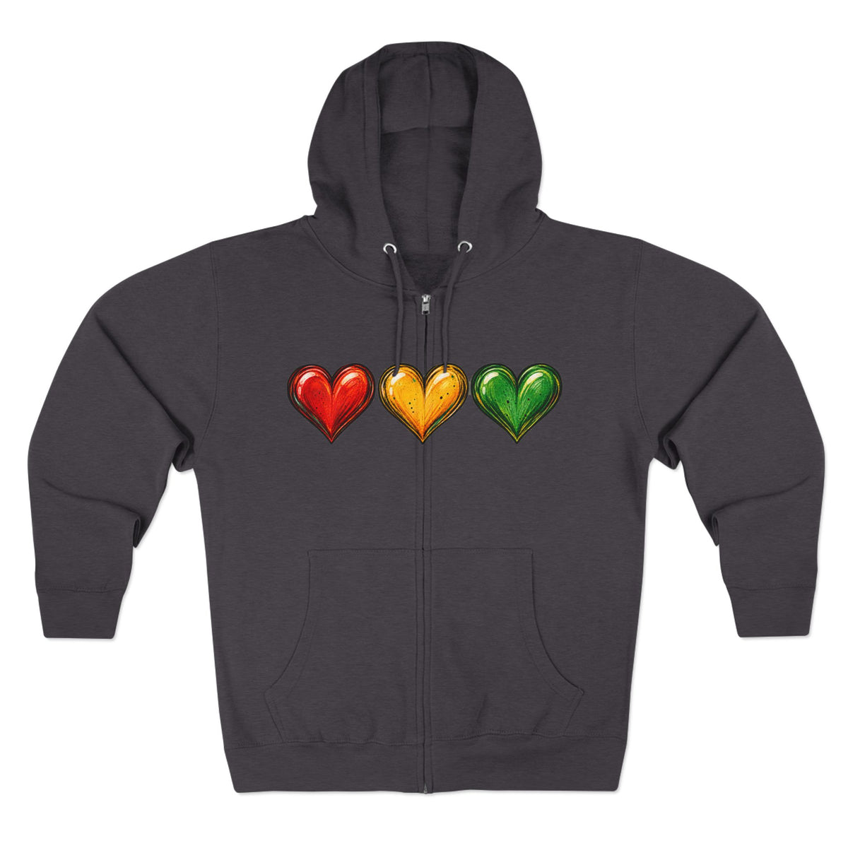 ALL HEART • NO ANCHOR Zip Hoodie