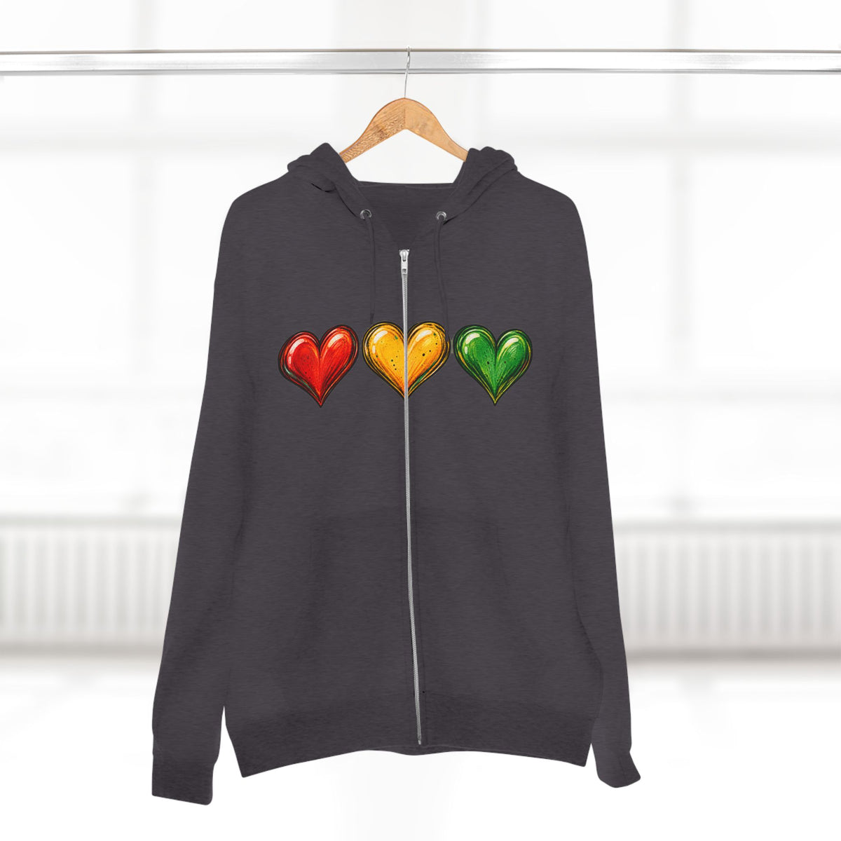 ALL HEART • NO ANCHOR Zip Hoodie