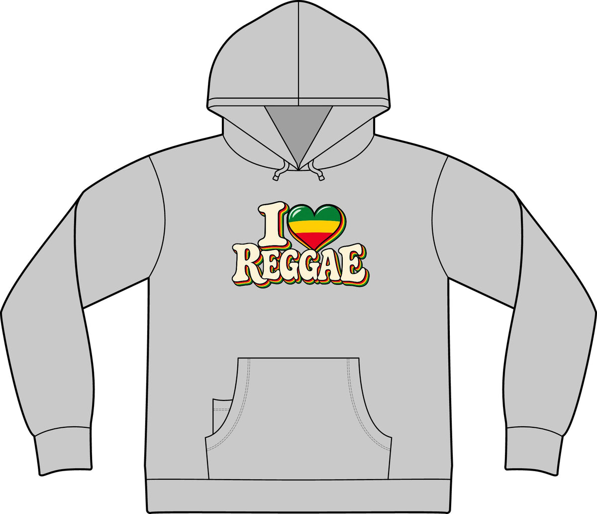 I ❤️ REGGAE Hoodie
