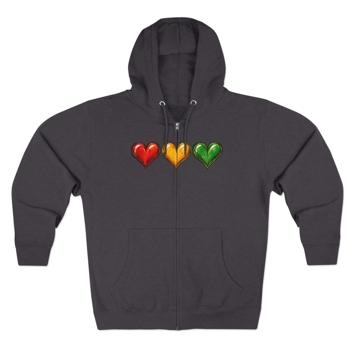ALL HEART • NO ANCHOR Zip Hoodie