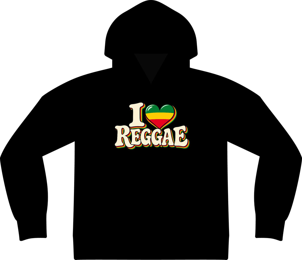 I ❤️ REGGAE Hoodie
