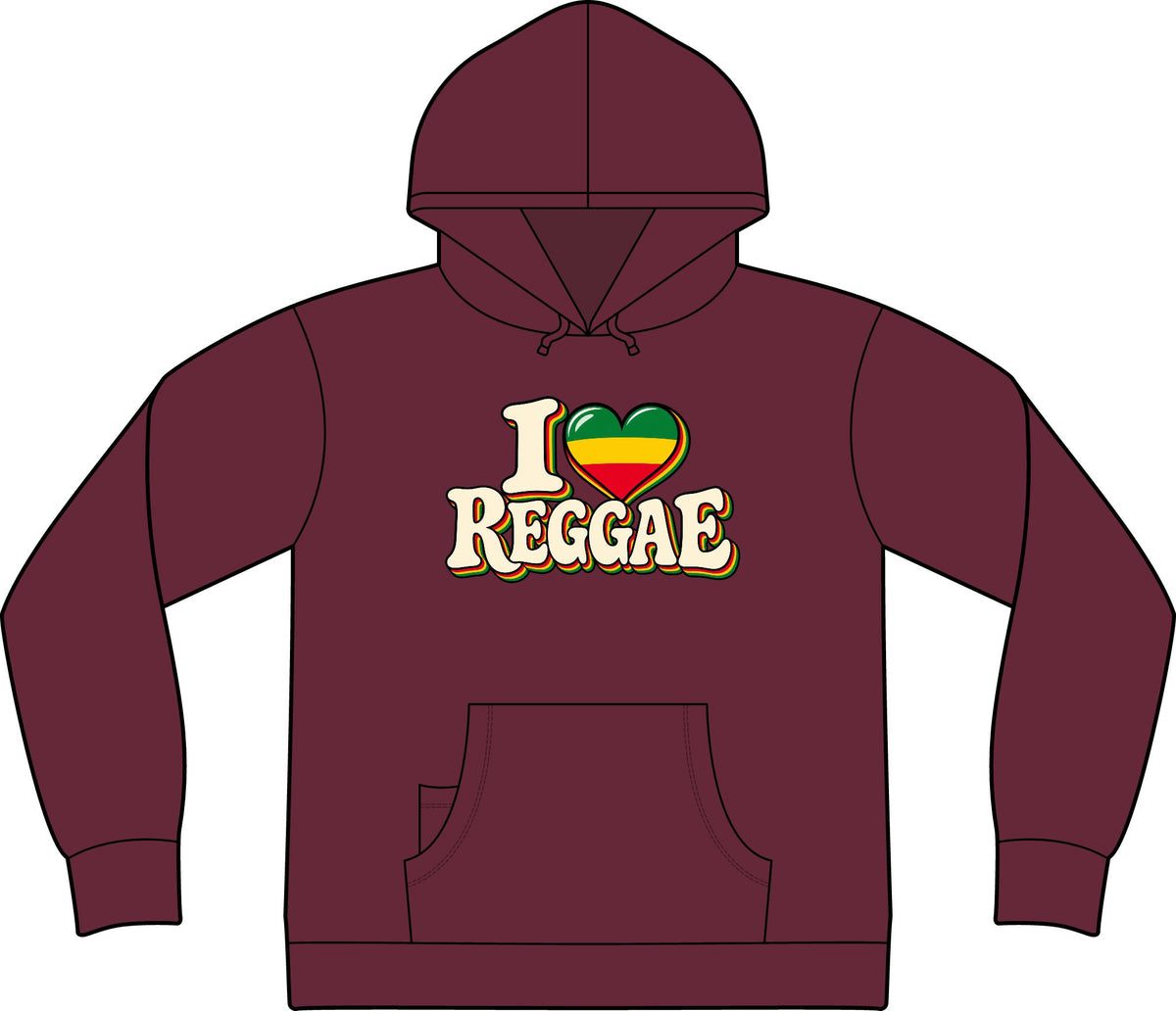 I ❤️ REGGAE Hoodie