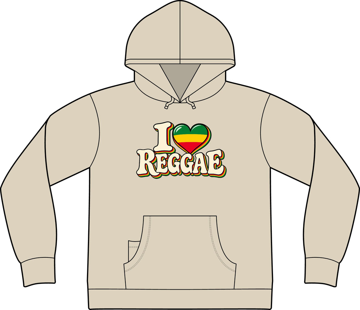 I ❤️ REGGAE Hoodie