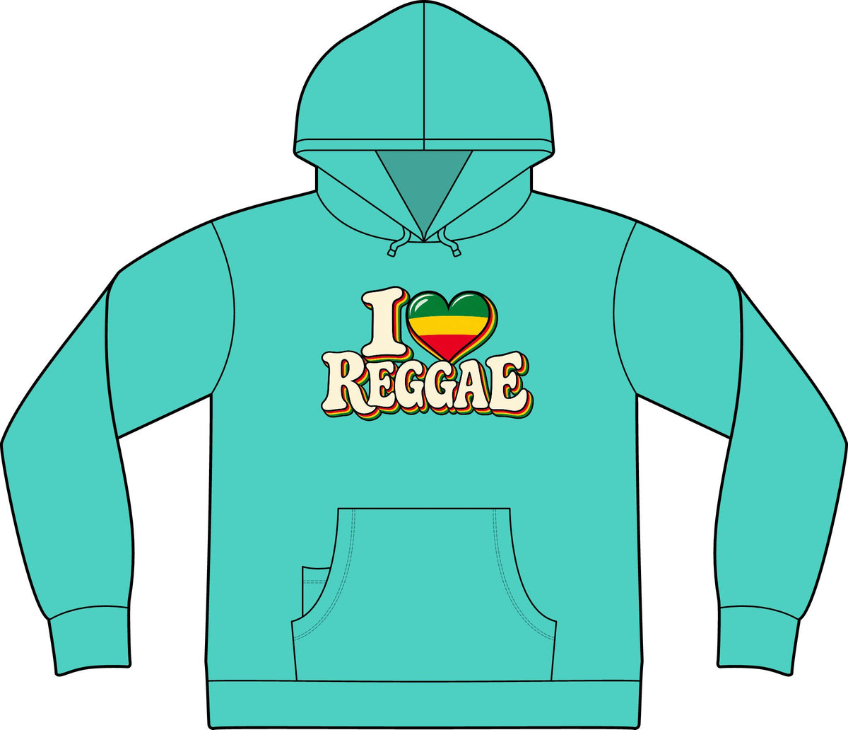 I ❤️ REGGAE Hoodie