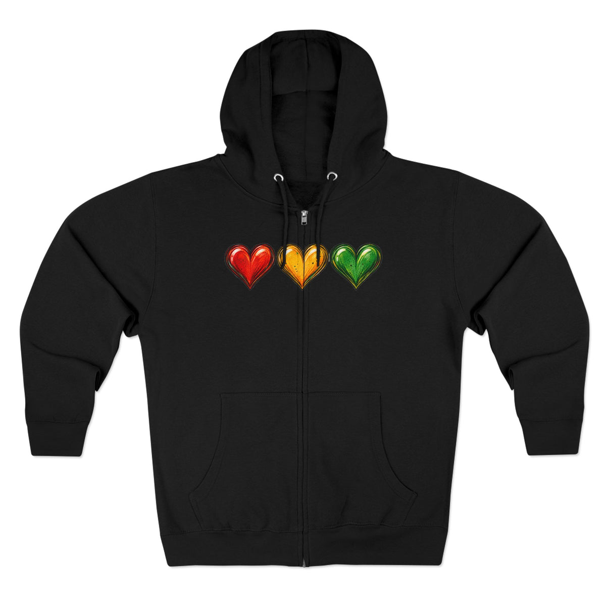 ALL HEART • NO ANCHOR Zip Hoodie