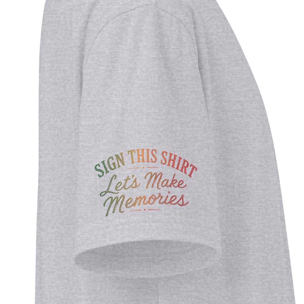 Leave Your Mark – Personalized Festival Signature Tee