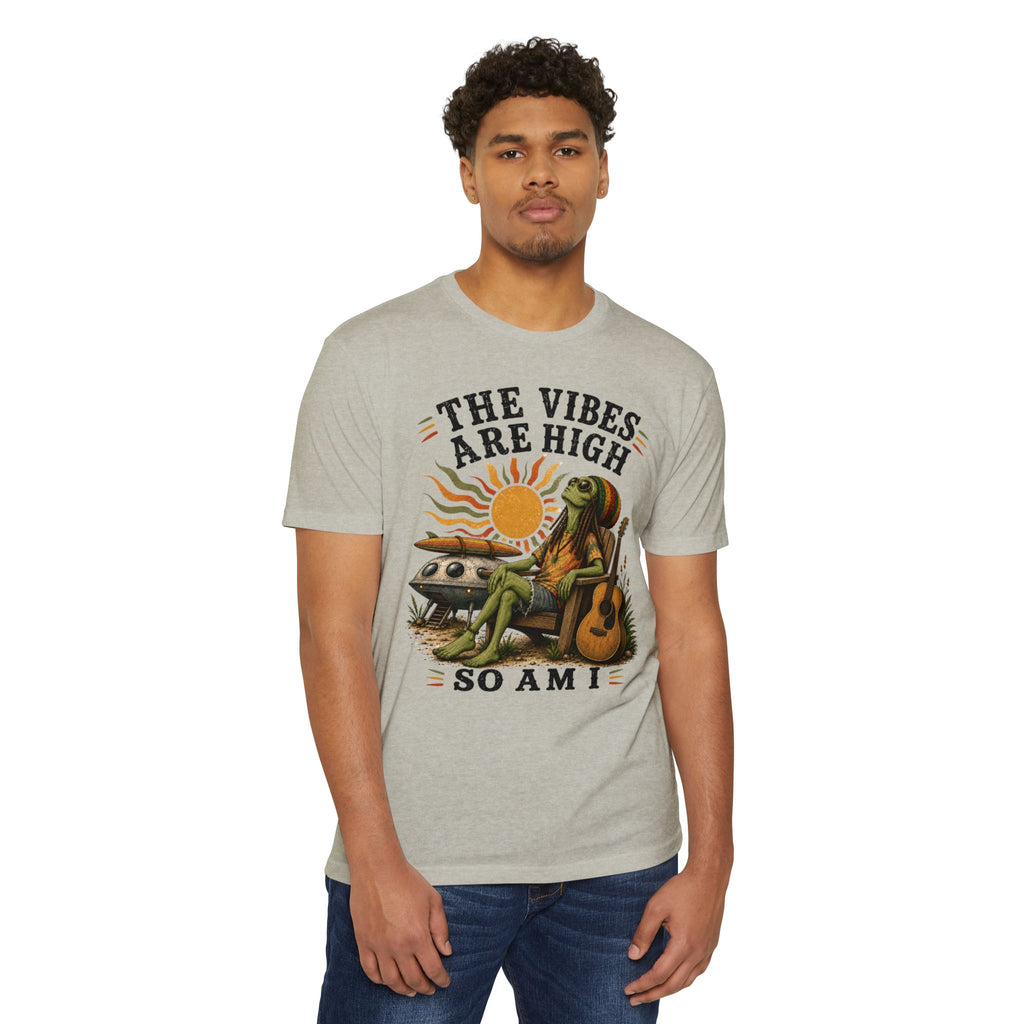 The Vibes are High Alien Tee