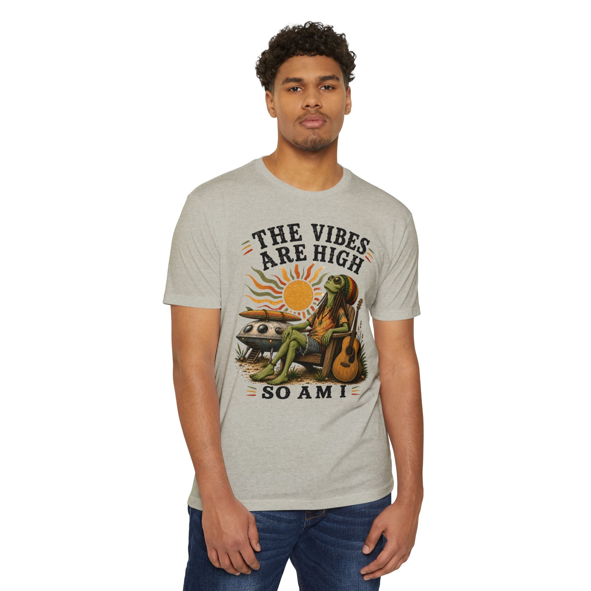 The Vibes are High Alien Tee