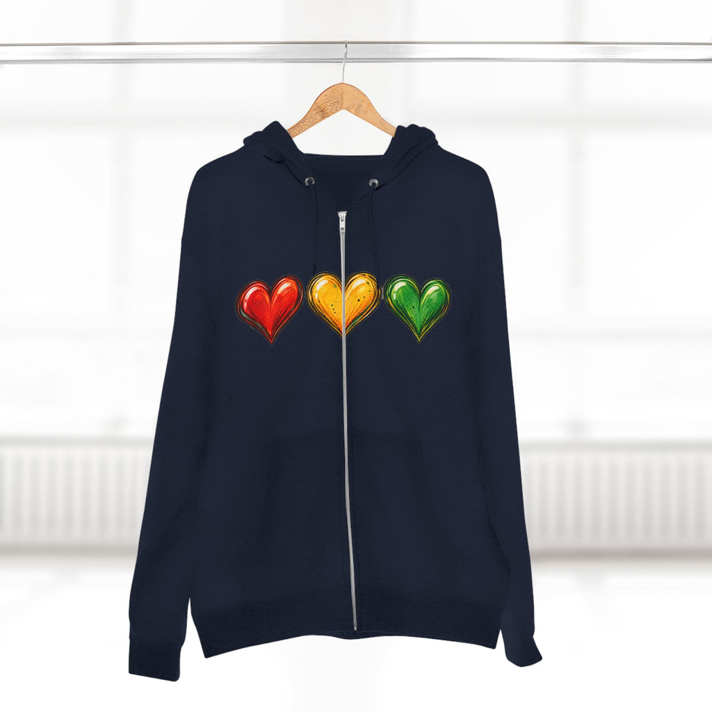ALL HEART • NO ANCHOR Zip Hoodie