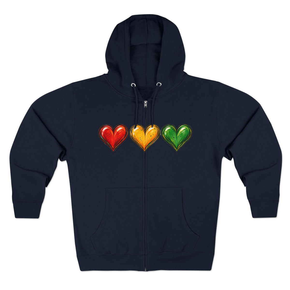 ALL HEART • NO ANCHOR Zip Hoodie