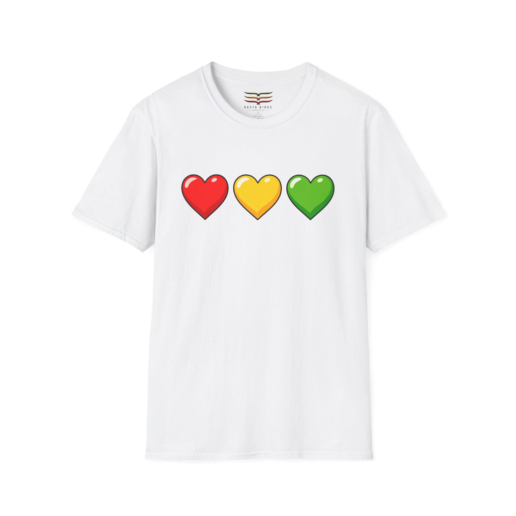 RASTA HEARTS TEE