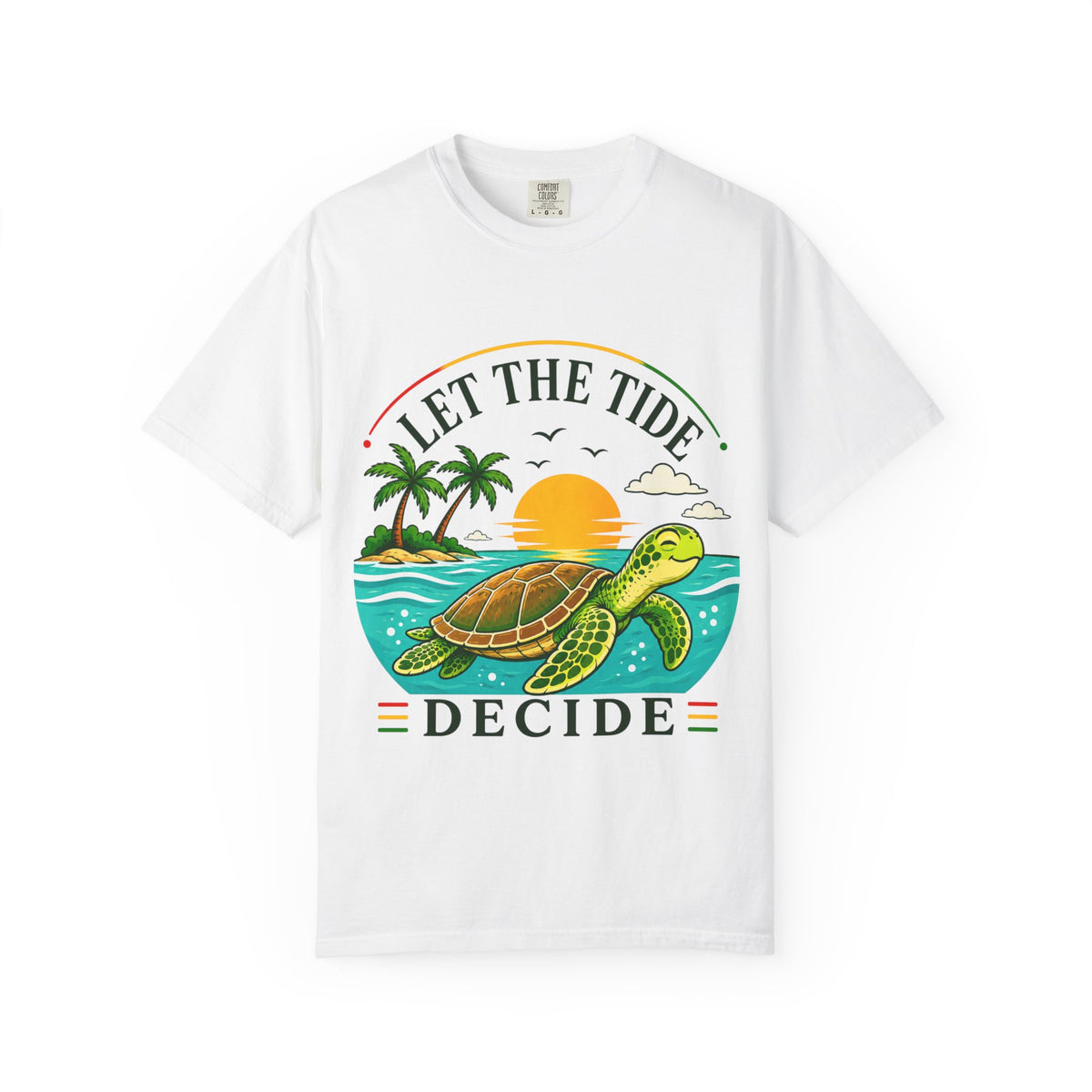 Let the Tide Decide Sea Turtle Tee