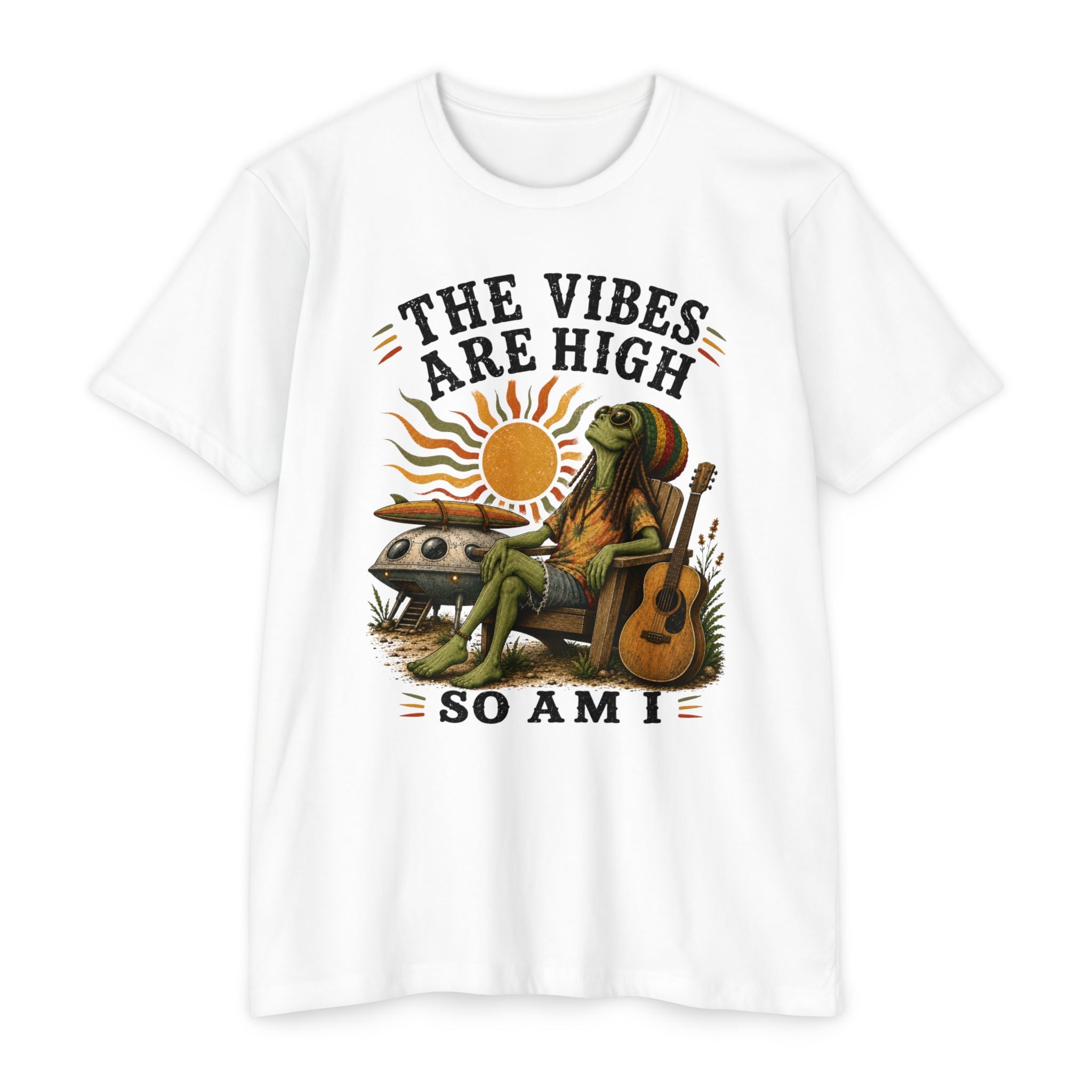 The Vibes are High Alien Tee